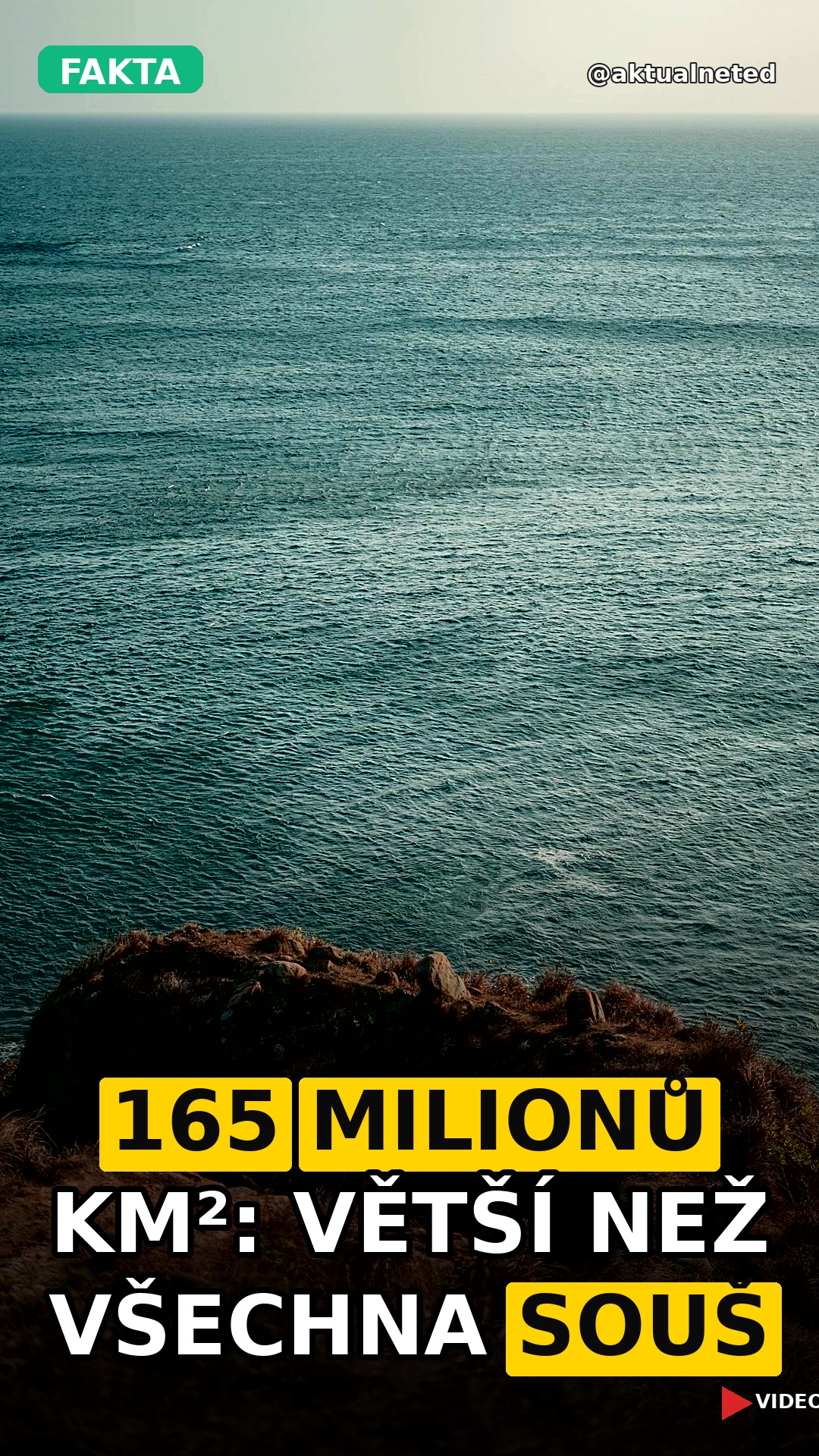 165 MILIONŮ KM²: VĚTŠÍ NEŽ VŠECHNA SOUŠ