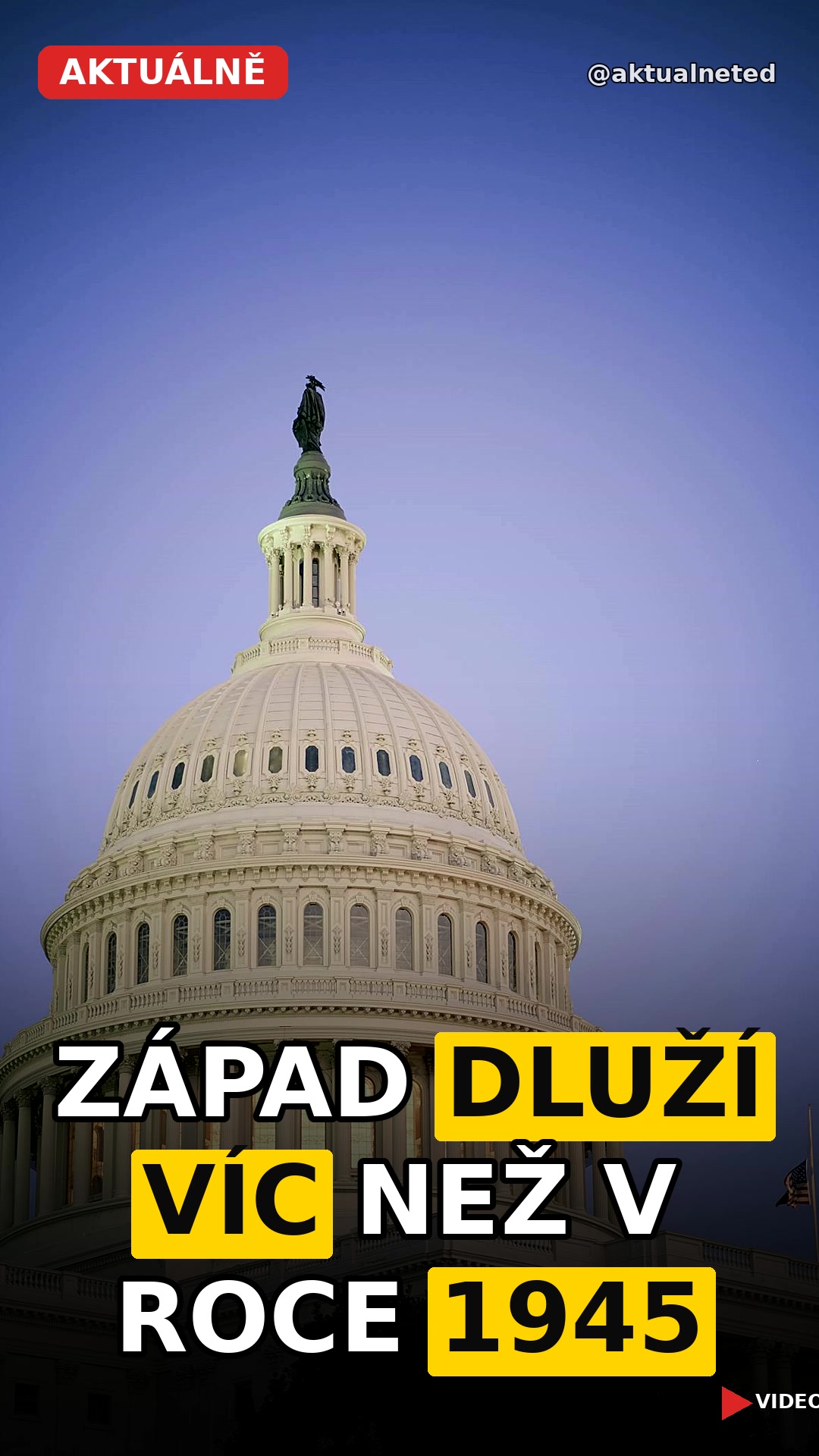 ZÁPAD DLUŽÍ VÍC NEŽ V ROCE 1945