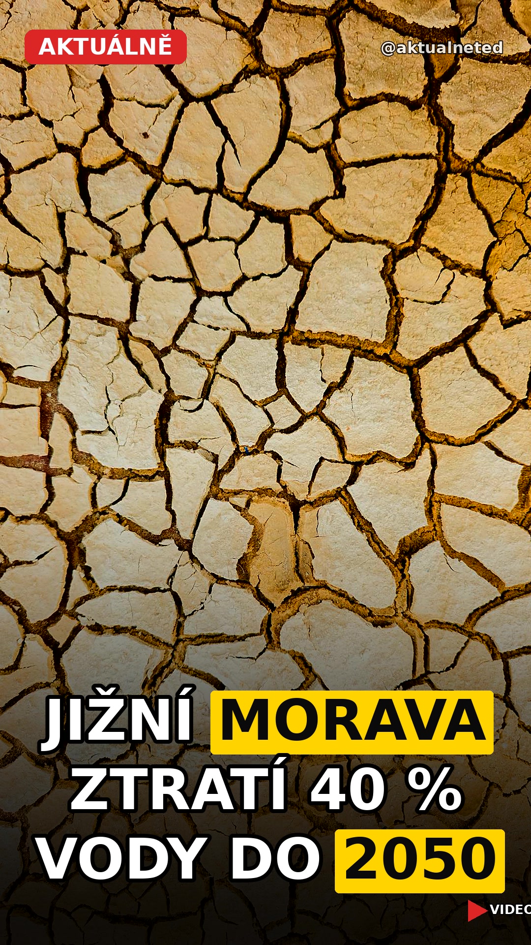 JIŽNÍ MORAVA ZTRATÍ 40 % VODY DO 2050