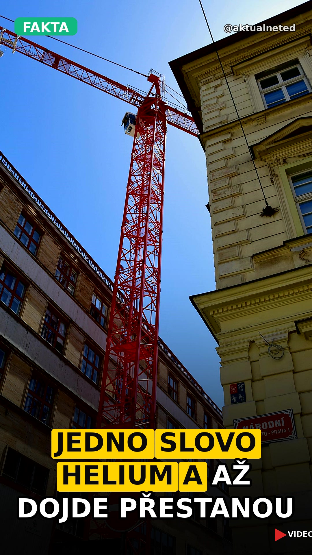 JEDNO SLOVO HELIUM A AŽ DOJDE PŘESTANOU