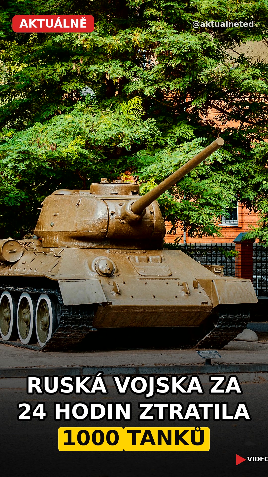 Ruská vojska za 24 hodin ztratila 1000 tanků